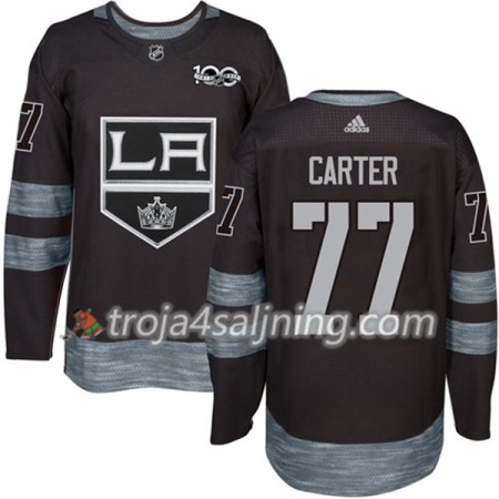 Los Angeles Kings tröja Jeff Carter 77 1917-2017 100th Anniversary Adidas Svart Authentic - NHL Tröjor Herr Los Angeles Kings tröja Jeff Carter 77 1917-2017 100th Anniversary Adidas Svart Authentic - NHL Tröjor Herr